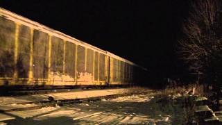 [HD] Pan Am Train 205 with Heritage Unit at North Adams, MA