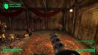 Fallout New Vegas - Saying "no" to Caesar (with a minigun)