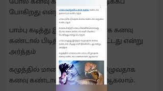 கனவு பலன்கள்/Vidhun's vlog