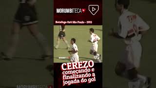 CEREZO, começando e concluindo a jogada, com linha de passe na área!🔴⚪