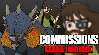 Commissions - Iskall85 (Dino Rider)