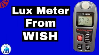 Function Testing A Lux Meter From Wish