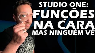 Funções NA CARA do #StudioOne, mas que NINGUÉM VÊ