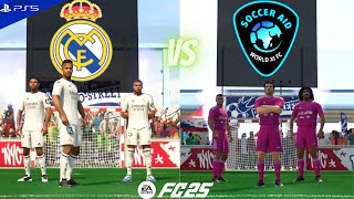 FC 25 VOLTA - Real Madrid Vs Soccer Aid Ft. Mbappé, Bellingham, Gullit | PS5™