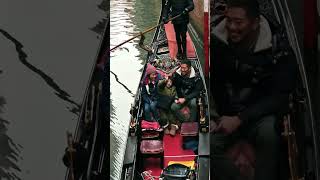 Gondola ride in Venice #shorts #fouryourpage #gondola #venice