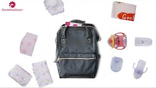 StarAndDaisy Premium Diaper Bags for Mothers with Spacious Compartments