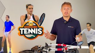 Sakkari's racquet, Medvedev's shorts, and more in THIS WEEK IN TENNIS