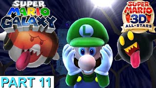 Super Mario galaxy | 100% playthrough [switch] part 11| one scared Luigi!!