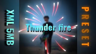 Thunder fire|English song XML lyrics edit alightmotion📱|file link in description🗂️