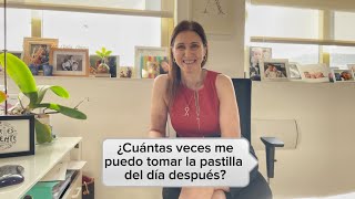 ¿Cuántas veces me puedo tomar la pastilla del día después?