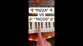 🍕 “PIZZA” vs “TACOS” 🌮 which one is better? #shorts