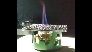 Cold Weather Alcohol Stove Ignition Hack. Cold fuel? No Problem!