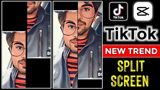 Tiktok New Trending Split Screen Video Editing || Capcut Split Screen Effect Video Editing