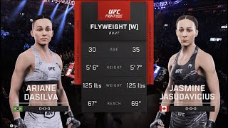 UFC Edmonton: Da Silva vs Jasudavicius (UFC 5 Simulation)