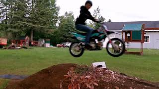 Backyard jump crf110