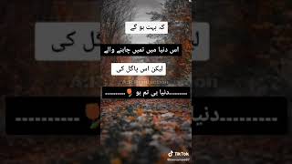 Poetry For Girls ❤ Best What'sapp || Shayari || Status tiktok