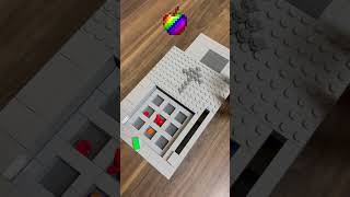 Crafting Minecraft Rainbow Apple BUT Lego? 🍎