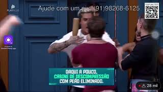 Agressão de Shay em Thiago a fazenda !