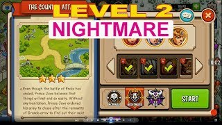 Empire Warriors TD Level 2 Nightmare