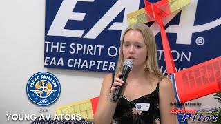 EAA Young Aviators Tyla Puzey Intro