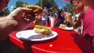 Twin Cities Police vs. Firefighters Hot Dog Eating Contest