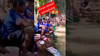 joran mlengkung jekpot ikan lele 10kg#shortsviral #shortsvideo