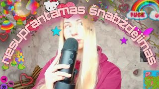 Nesuprantamas šnabždėjimas👾 | ASMR lietuviškai | Inaudible whispering