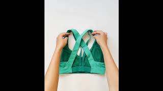 How to file fold a sports bra