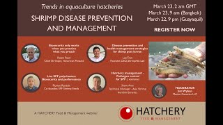 Trends in aquaculture hatcheries: Shrimp disease prevention and management