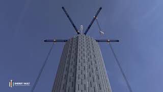 Energy Vault 2019 3D Tower Simulation (4k)