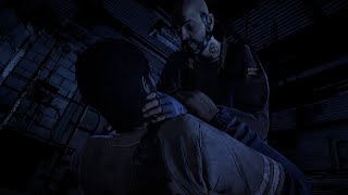 Javier fights Badger-The Walking Dead Season 3