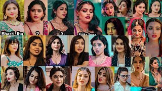 Top 99 Web Series Actress Name List | Samar Zone.