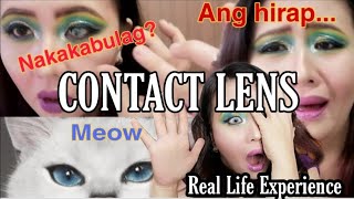 FIRST TIME TO WEAR CONTACT LENSES /Real Life Experience /Dream Come True! Frances Joy