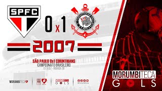 São Paulo 0x1 Corinthians - Brasileiro 2007 - Rodada 30 - 07/10/2007