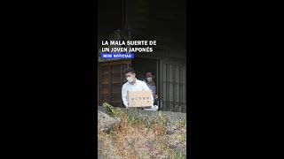 La mala suerte de un joven japonés