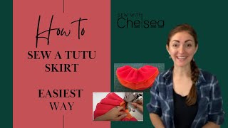 How to sew a tutu skirt: my favourite method