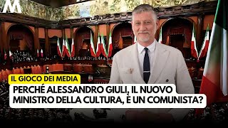 Ecco perché Alessandro Giuli, il nuovo ministro della Cultura, è un comunista!