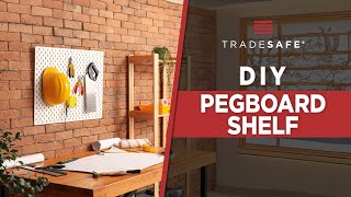 Easy DIY Pegboard Shelf: How-To Guide