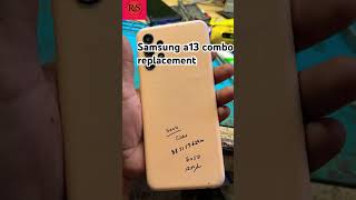 Samsung A13 display change #trending #rajantechsolution #repair  #screenreplacement #displaychange