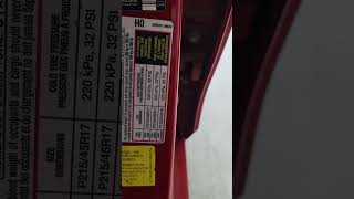 2014 Toyota Corolla S Tire Pressure Monitering System Reset