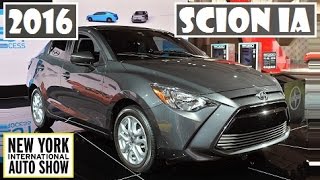 2016 Scion iA, live at 2015 New York Auto Show