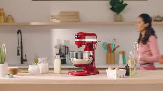 Prezentace kuchyňského robotu KPM5 KitchenAid® s nerezovou nádobou