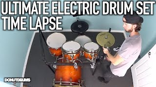 Building The Ultimate Electric Drum Set (Time Lapse) | DonutDrums