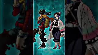 Demon Slayer Vs Deku #youtubeshorts#viral#demonslayer#whoisstrongest#deku#myheroacademia#demonslayer