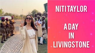 Niti Taylor Enjoys Quality Family Time in Livingstone | Zambia | Travel Vlog #nititaylor #latest