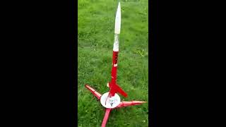 Estes Nova Payloader Model Rocket Launch