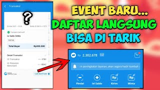 Event Baru !! Daftar Doang Langsung Bisa Di Tarik...Event Tiktok