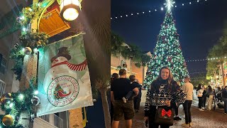 Christmas Time in Celebration Florida! Holiday Offerings, Dinner and Exploring!