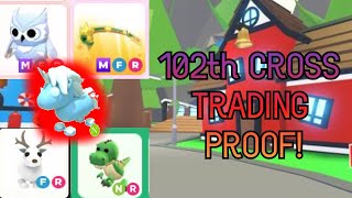 102th Cross Trading Proof || Adopt Me Pets To Robux || Caty's Pr3ppy Trades