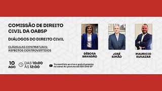 Palestra | Cláusulas Contratuais: Aspectos Controvertidos - ESA OAB SP